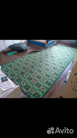 Винтажный безворсовый ковер