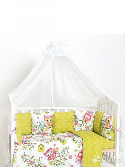 Бортики в детскую кроватку бу