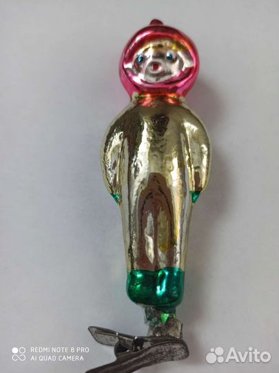 Елочные игрушки СССР советские