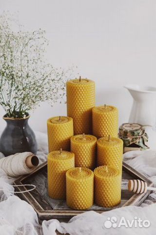 Свечи из натурального воска