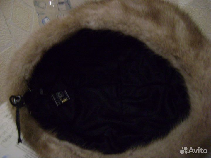 Шапка женская мех норки