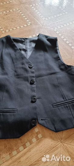 Брюки и жилет в школу