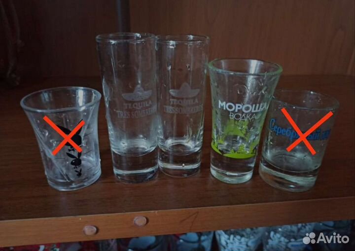 Стопки и бокалы для коллекции