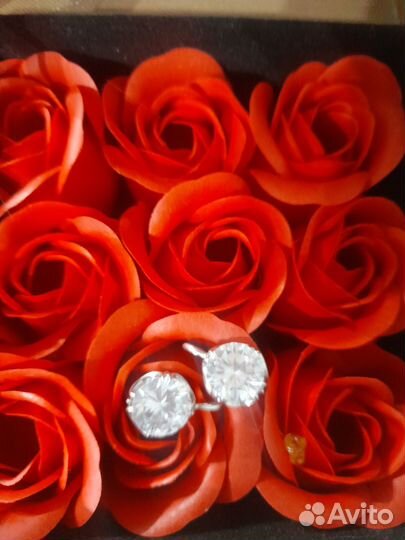 Серьги серебро 925