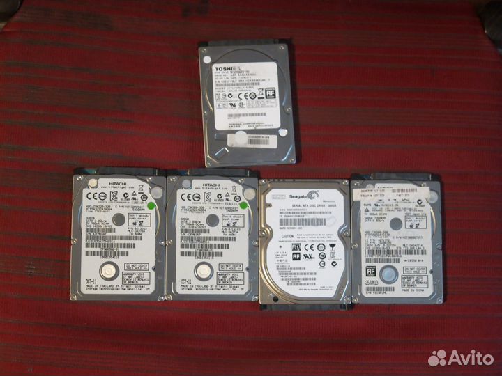Жесткие диски и SSD 2,5