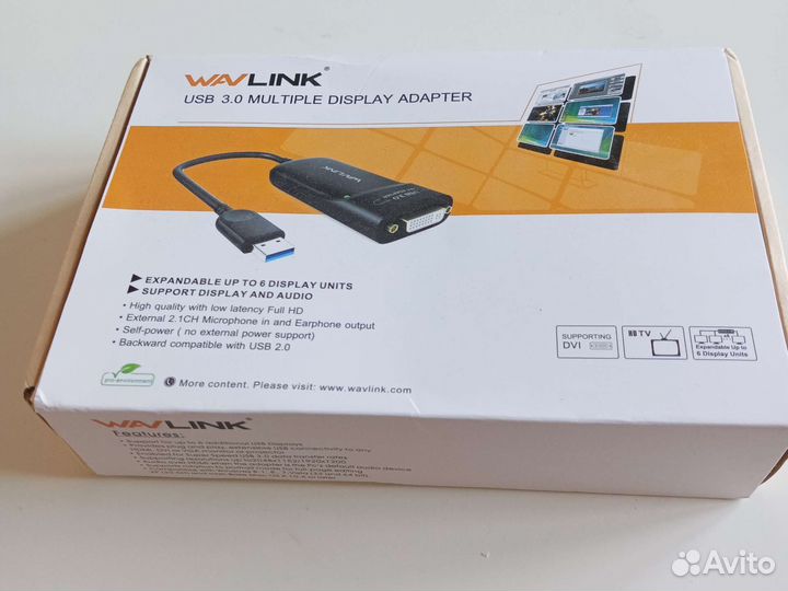 Адаптер USB-DVI