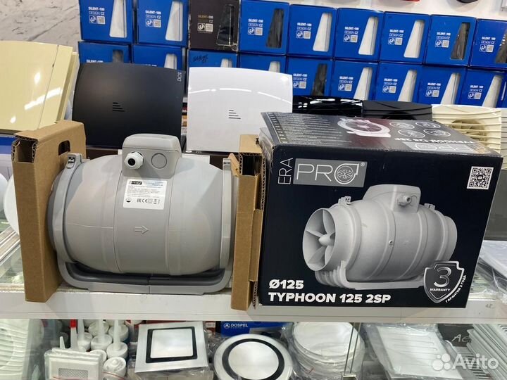 Канальный вентилятор 125 typhoon