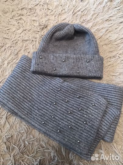 Набор шапка и шарф