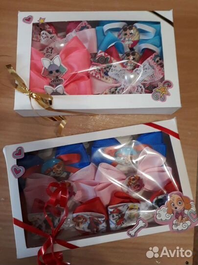 Подарочные наборы бантиков