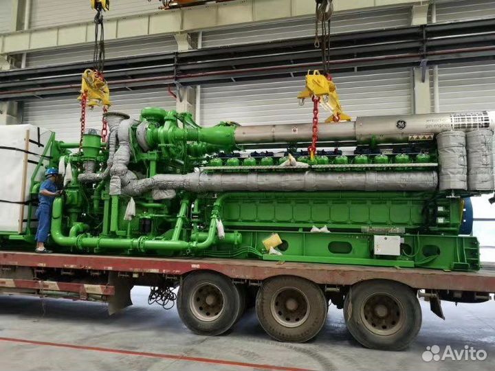 Газопоршневая электростанция 4,4мВт jenbacher j624