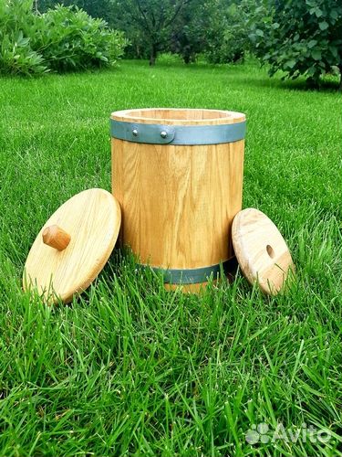 Кадка дубовая