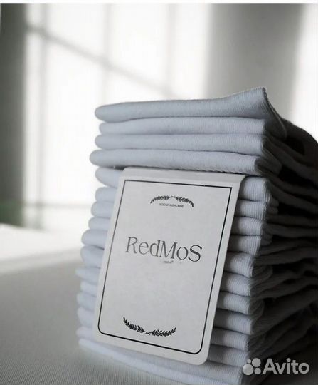 Носки мужские RedMos 10 пар белые