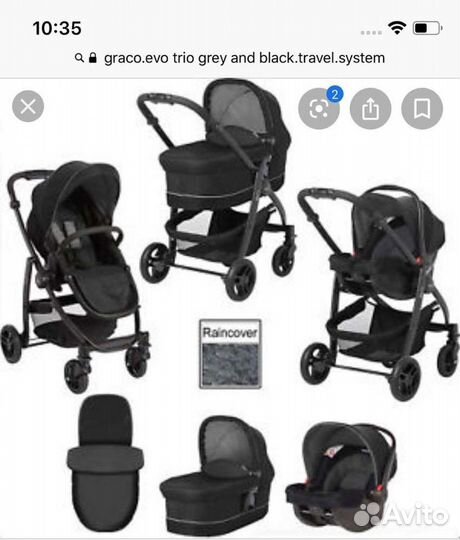 Graco evo outlet 3in1