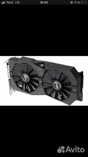 Видеокарта Asus Rog Strix Gtx 1050ti