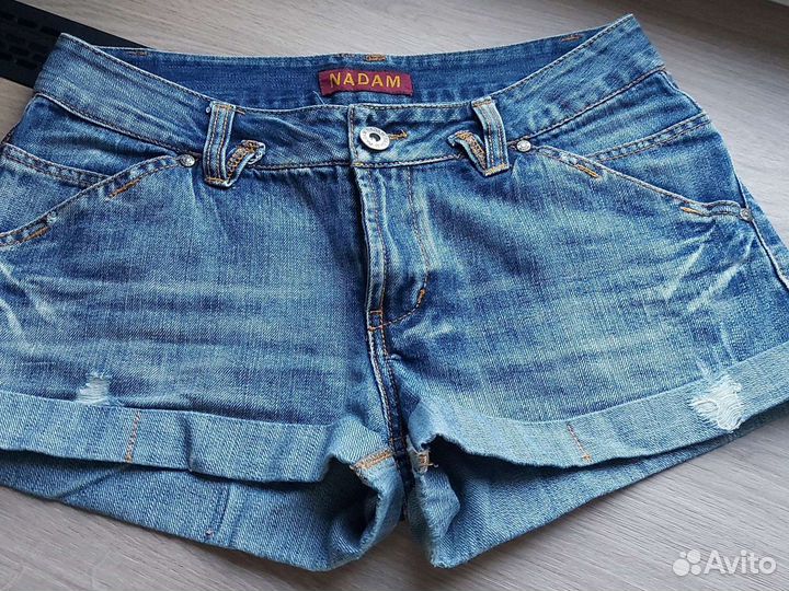 Шорты джинсовые