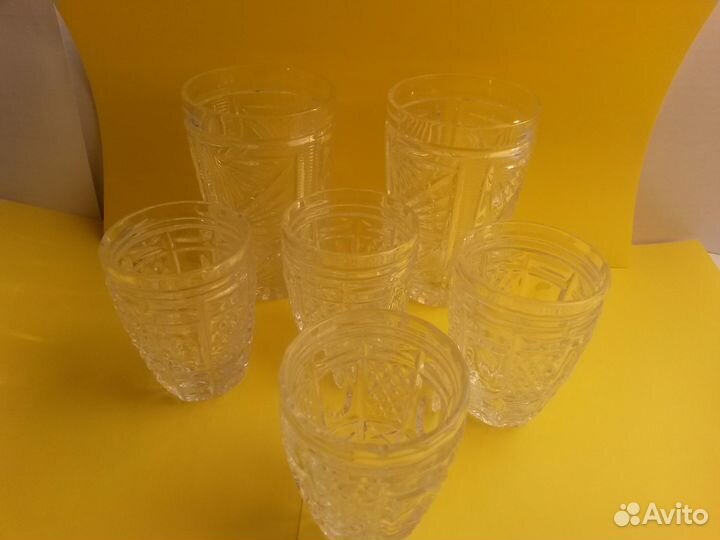 Хрустальные стаканы СССР