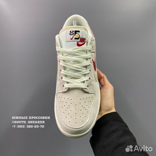 Кроссовки Nike Dunk Low SE 85 Double Swoosh Sail