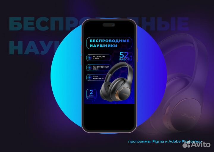 Инфографика, дизайн карточек Wildberries, ozon