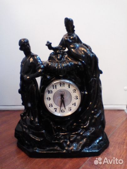 Часы настольные каминные винтаж механические
