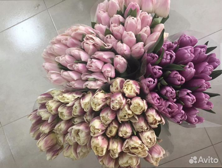 Тюльпаны букет цветов