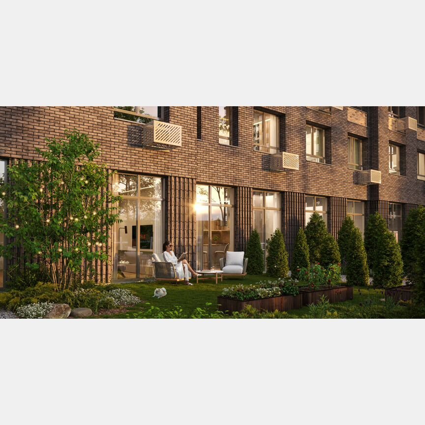 2-к. апартаменты, 54,3 м², 22/23 эт.