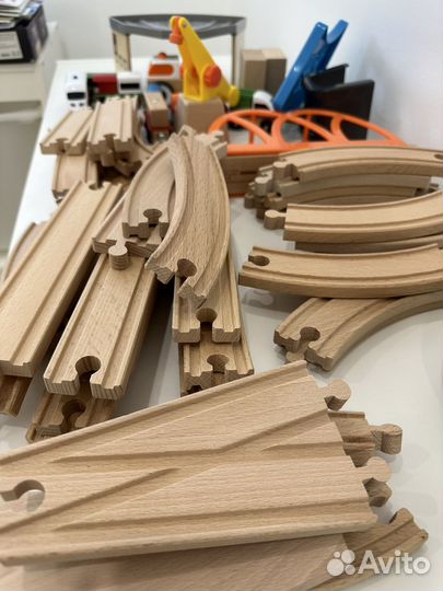 Деревянная дорога IKEA лиллабу