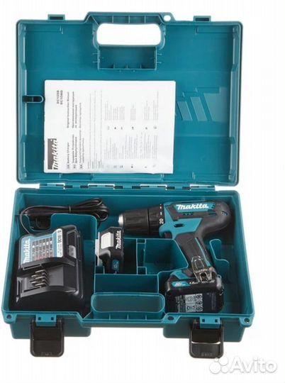 Дрель-шуруповерт Makita DF333dwye,новая
