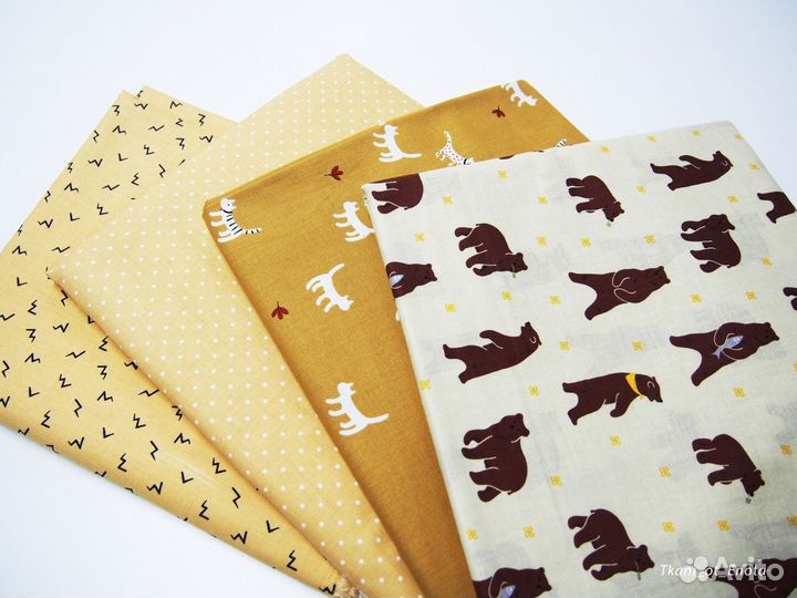 Ткани лоскут для рукоделия и творчества. Dailylike