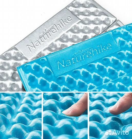 Коврик туристический Naturehike 187х56х2,5 см