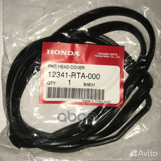 Прокладка клапанной крышки honda 12341-RTA-000