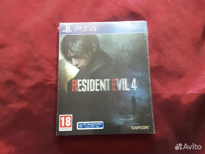 Resident Evil 4 remake lenticular новый для ps4