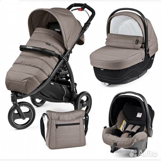 Коляска 3 в 1 peg perego book cross
