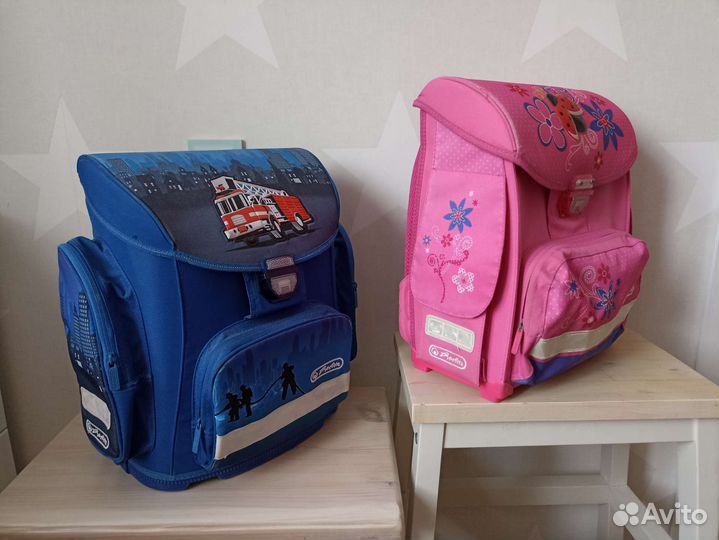 Школьные рюкзаки Herlitz для девочки и мальчика