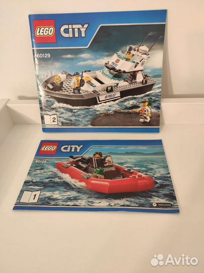 Lego City 60129 Полицейский патрульный катер