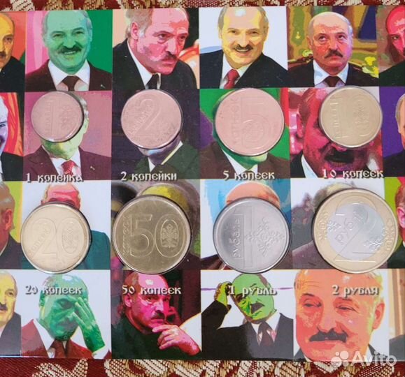 Разменные монеты Р.Беларусь/Казахстана