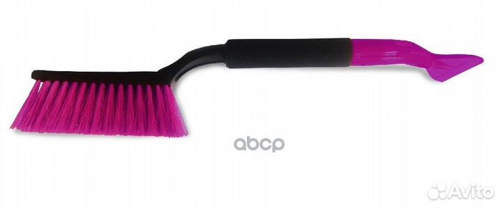 Щётка-скребок (48cм, мягкая ручка, распушенная