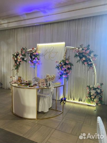 Свадебный декор / Декор президиума / Выездная