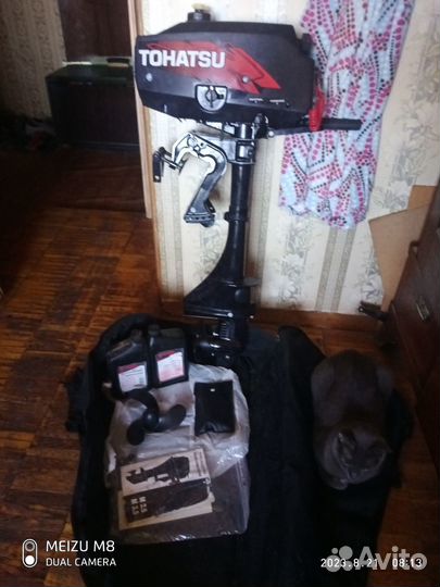 Мотор лодочный tohatsu 3.5 B продам за 37т.р