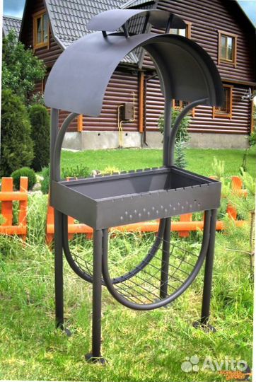Мангал С крышей