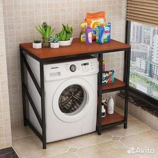 Полка для стиральной машины/стеллаж в ванную
