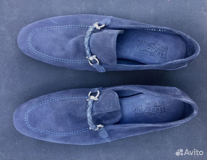 Туфли замшевые Salvatore Ferragamo мужские