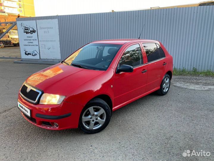 Skoda Fabia 1.2 МТ, 2005, 198 000 км