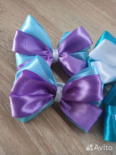 Резинка для волос бантики ручная работа