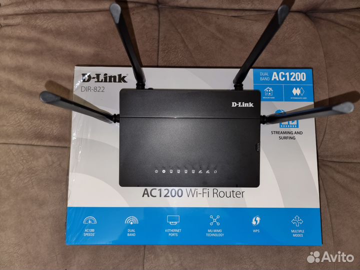 Беспроводной маршрутизатор D-Link AC 1200