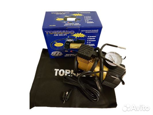Компрессор автомобильный Торнадо 12В 14А новый