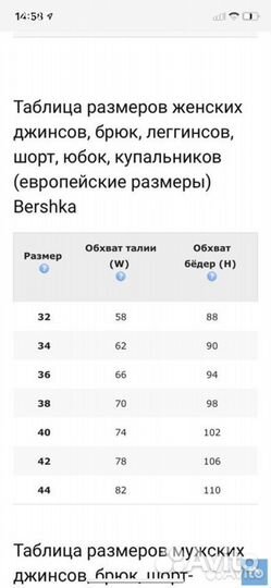 Женские джинсовые шорты 42 44