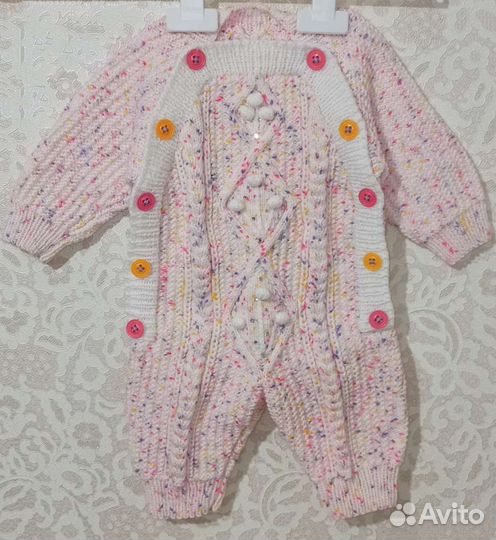 Комплект на выписку для девочки р-р 55-60