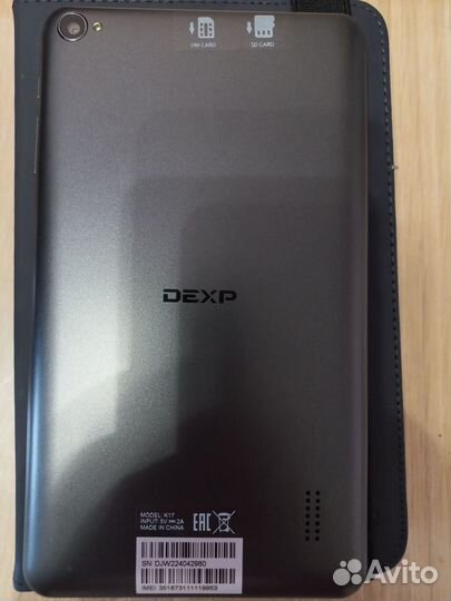 Планшет dexp Ursus K17 3G 16 гб