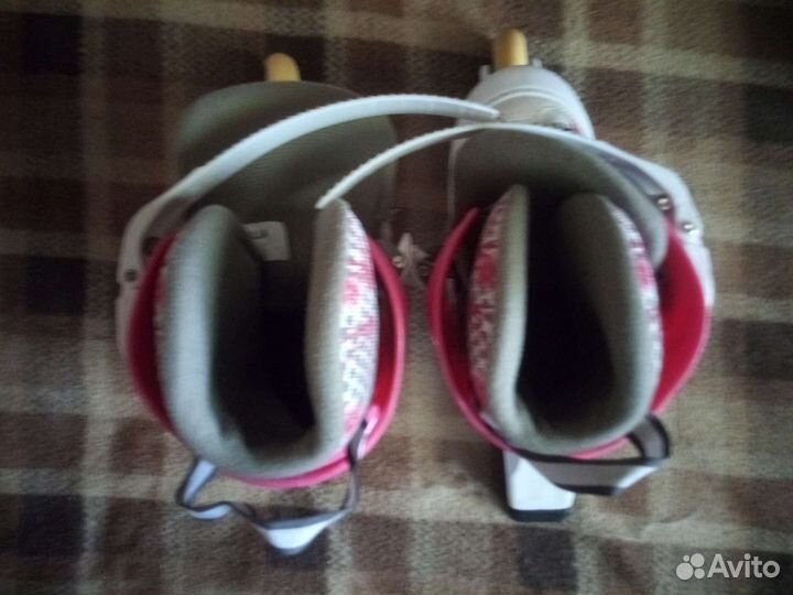 Роликовые коньки детские раздвижные. Размер 30-33