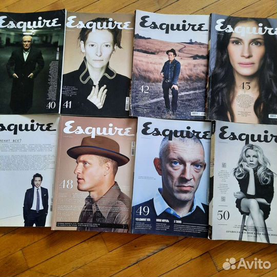 Журналы Esquire 2005-2012 и Авто ревю 2008 - 2016